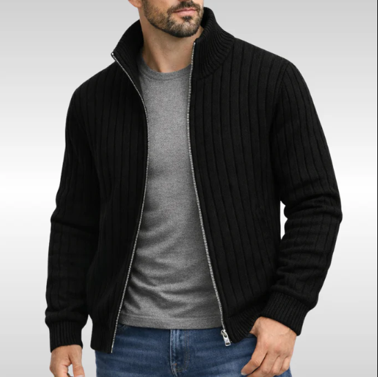 GILET CLASSICO ELEGANTE CON ZIP